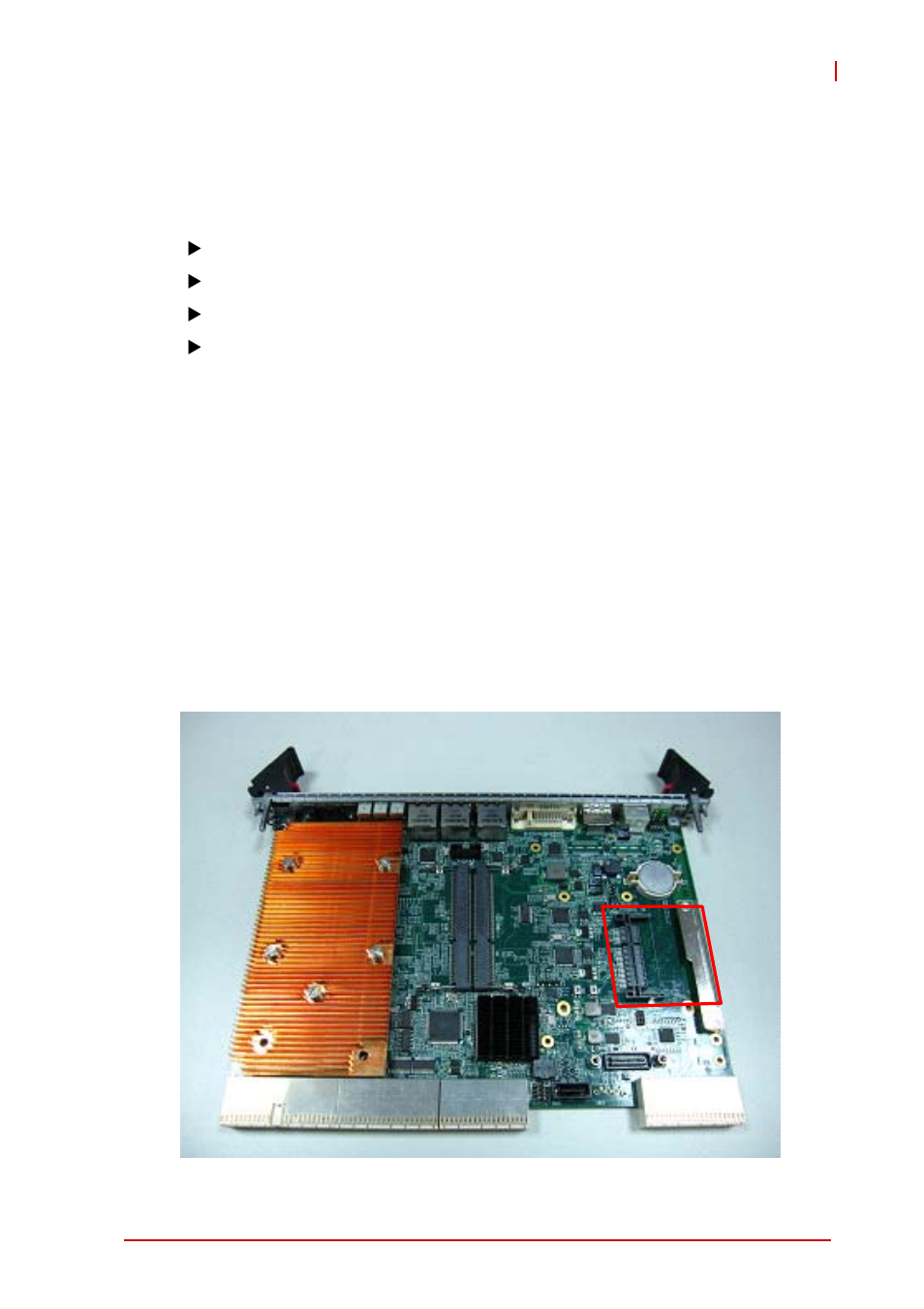 5 getting started, 1 cpu and heatsink, 2 cfast card installation | Installing a cfast card – cpci-6210, Chapter 5, getting started, Cpu and heatsink, Cfast card installation, 5getting started | ADLINK cPCI-6210 User Manual | Page 63 / 140