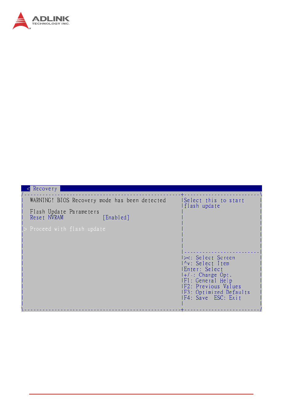 3 bios recovery, Bios recovery | ADLINK cPCI-6210 User Manual | Page 90 / 140