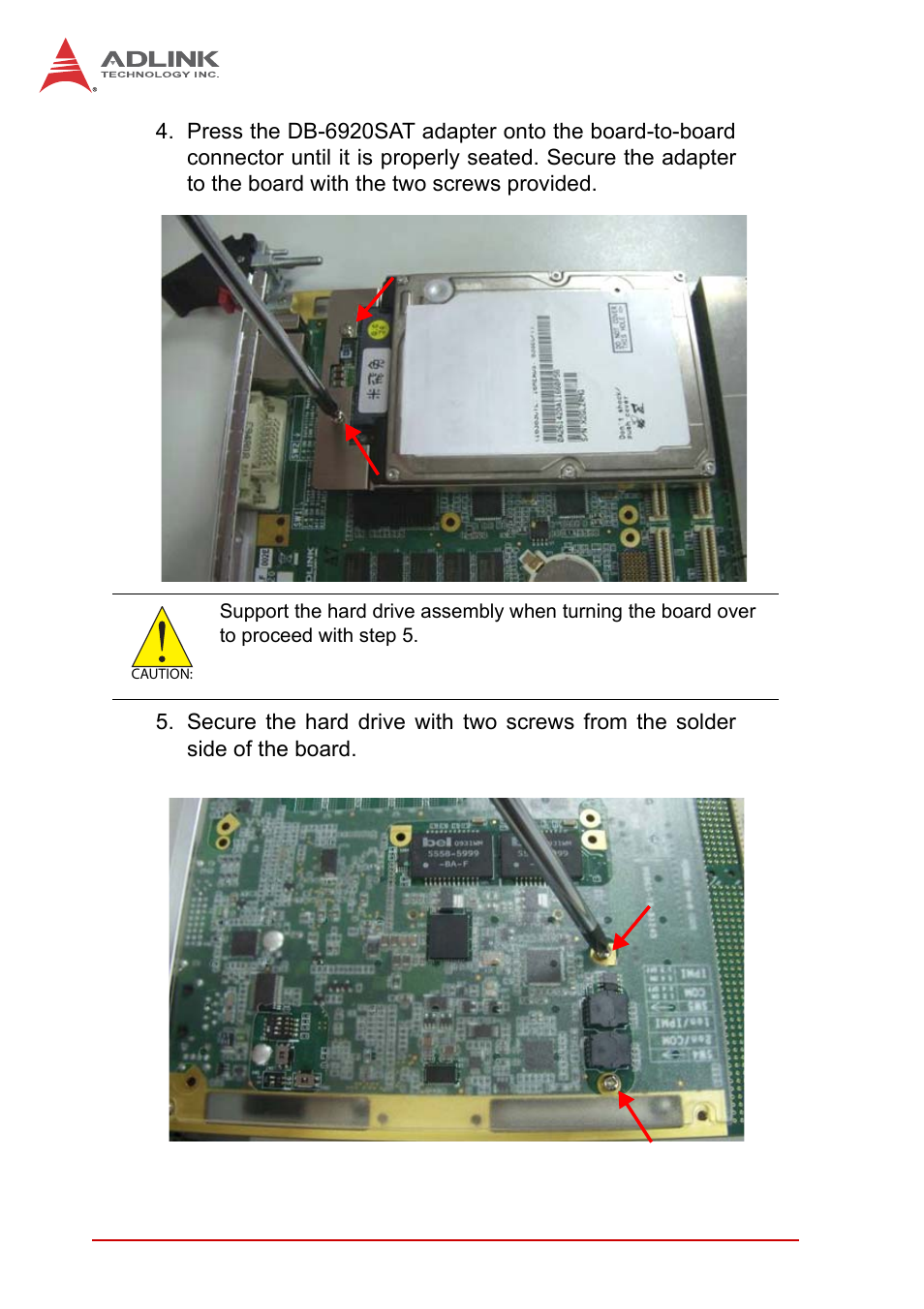 ADLINK cPCI-6510 User Manual | Page 58 / 110
