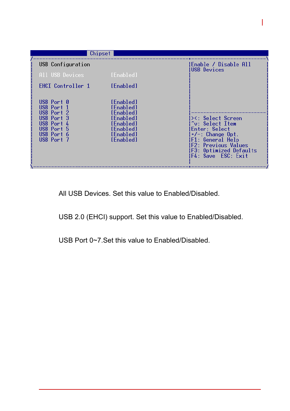 Usb configuration | ADLINK cPCI-6510 User Manual | Page 91 / 110