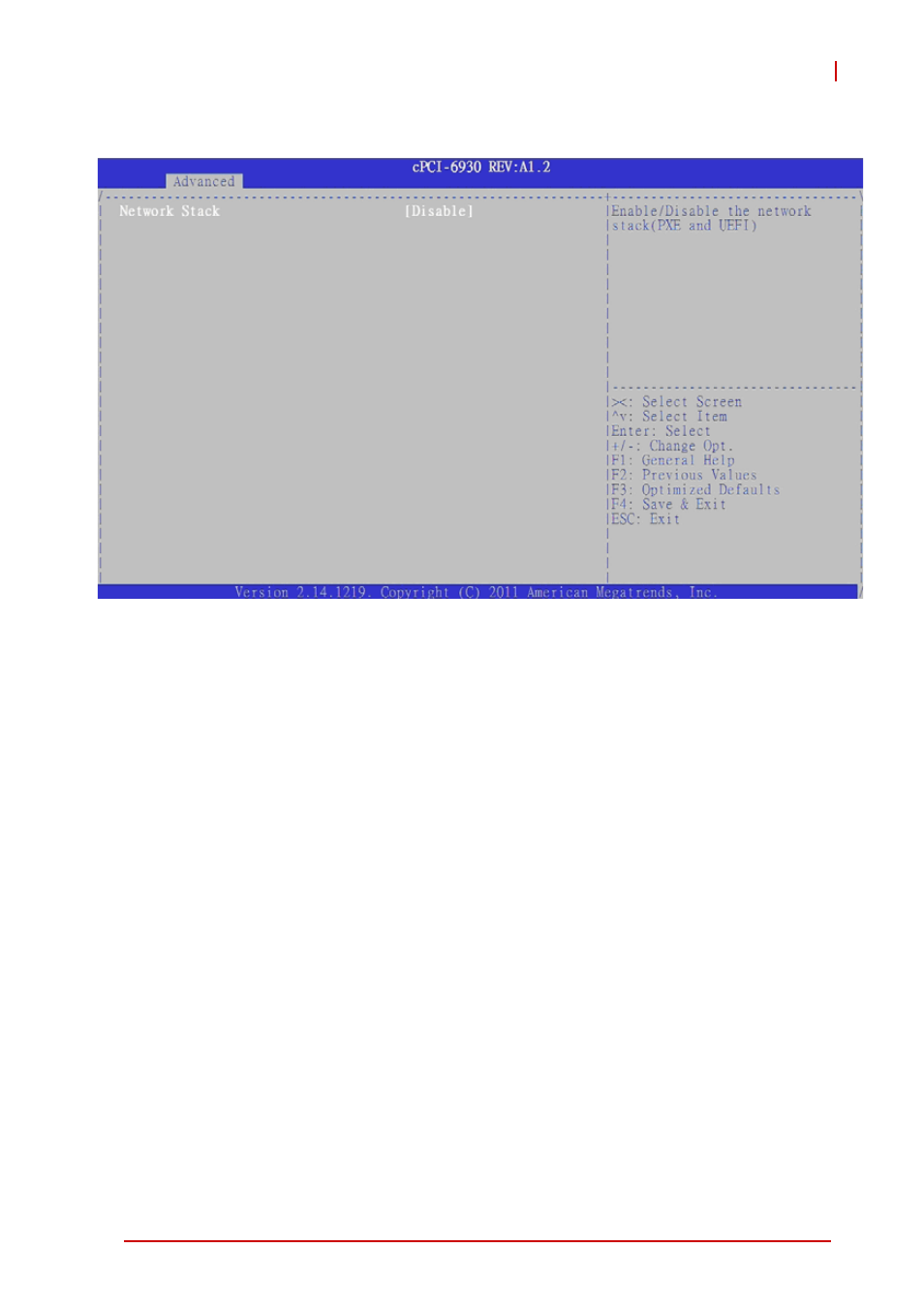 10 network stack, Network stack | ADLINK cPCI-6930 User Manual | Page 103 / 142