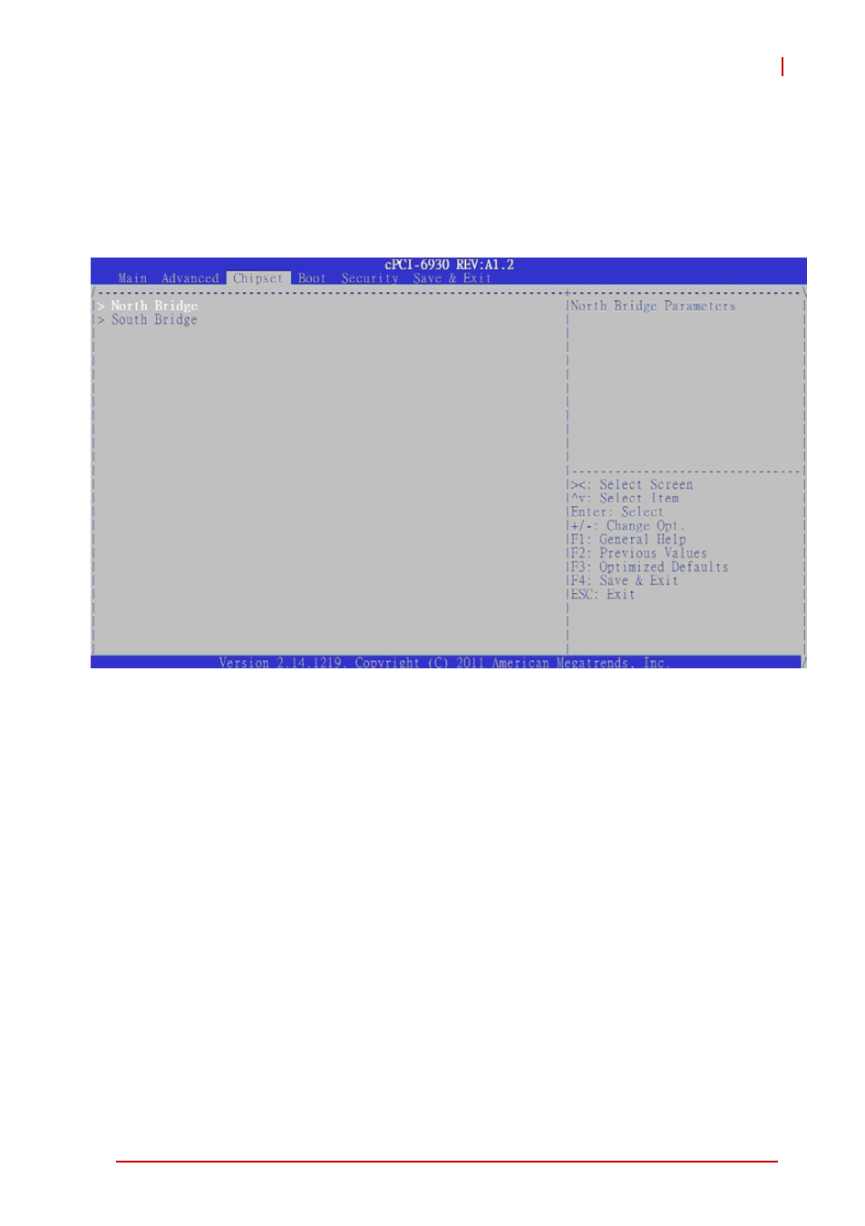 4 chipset configuration, Chipset configuration | ADLINK cPCI-6930 User Manual | Page 107 / 142