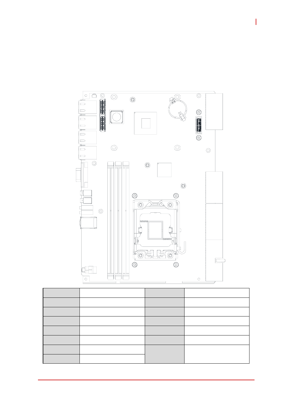 4 board interfaces, 1 cpci-6930 board layout, Chapter 4, board interfaces | Cpci-6930 board layout, Figure 4-1: cpci-6930 board layout, 4board interfaces | ADLINK cPCI-6930 User Manual | Page 35 / 142