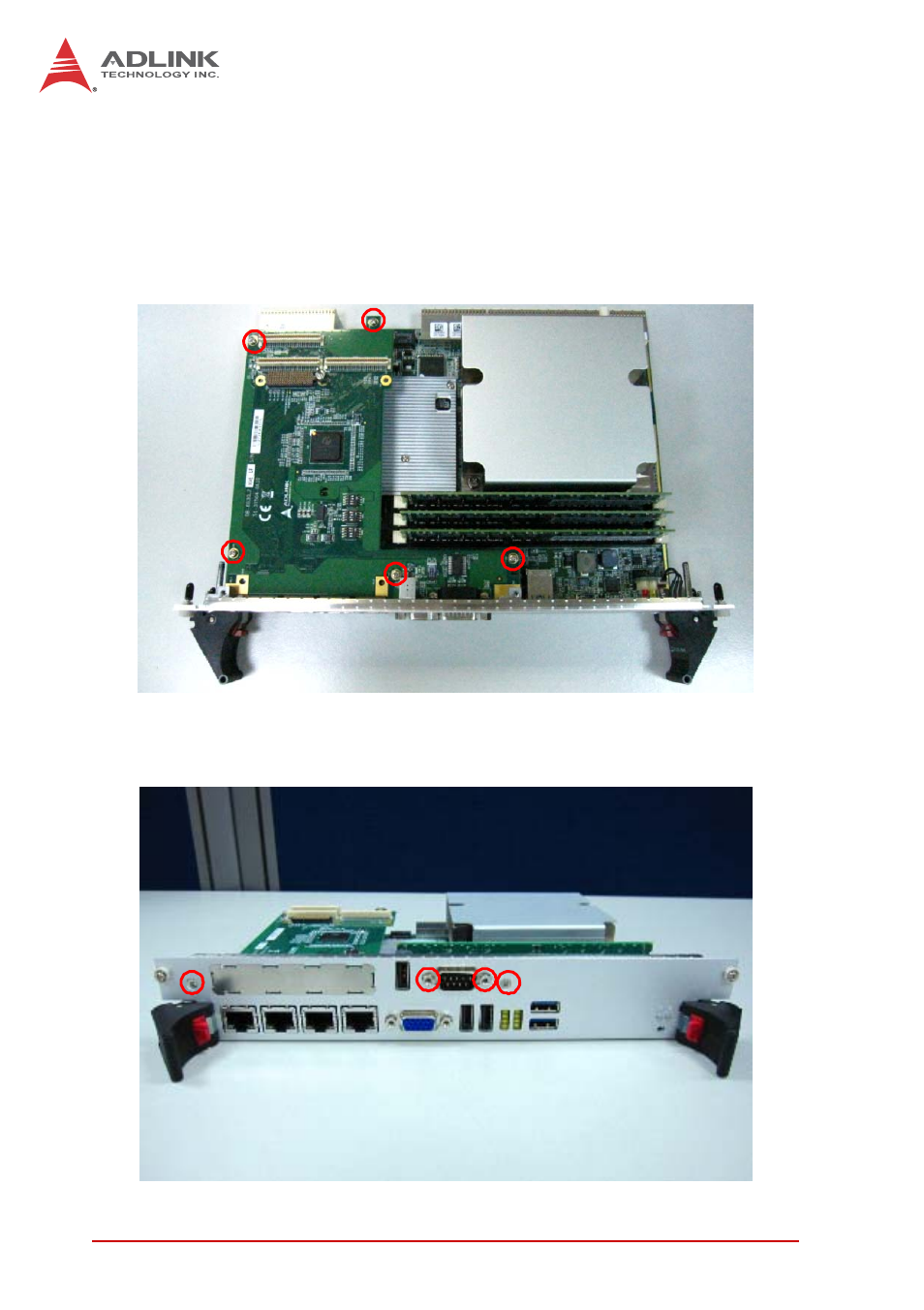 5 pmc/xmc module installation, Pmc/xmc module installation | ADLINK cPCI-6930 User Manual | Page 68 / 142