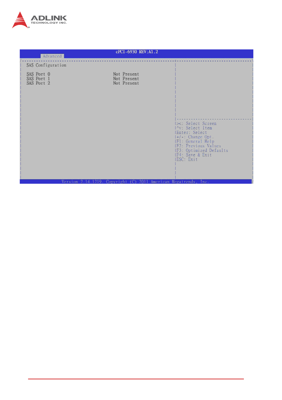 5 sas configuration | ADLINK cPCI-6930 User Manual | Page 96 / 142