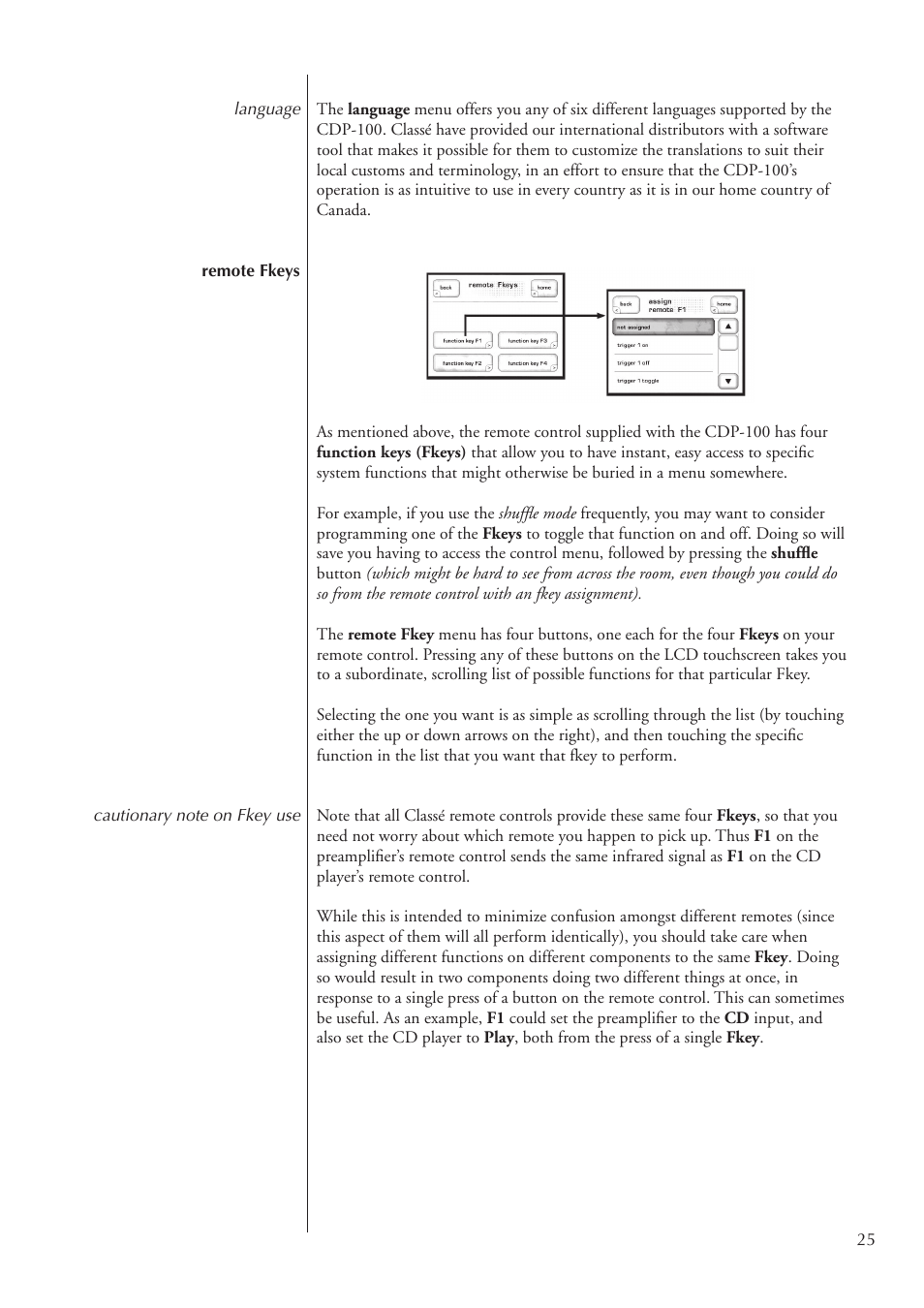 Classe Audio CDP-100 User Manual | Page 25 / 32