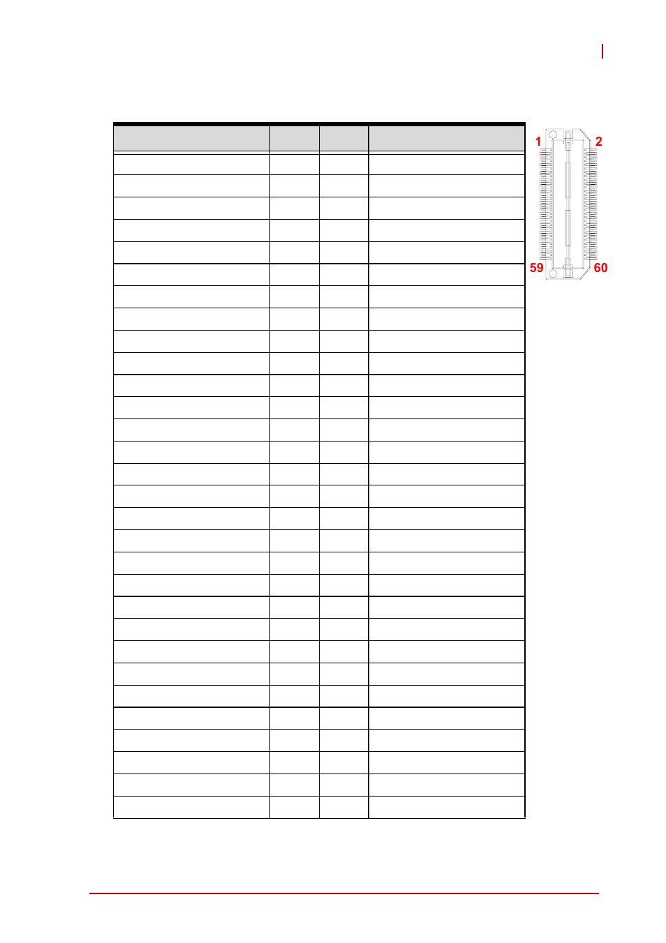 Db-6920sat connector (cnx3), Table 4-17: db-6920sat connector pin definition | ADLINK cPCI-6615 User Manual | Page 45 / 100
