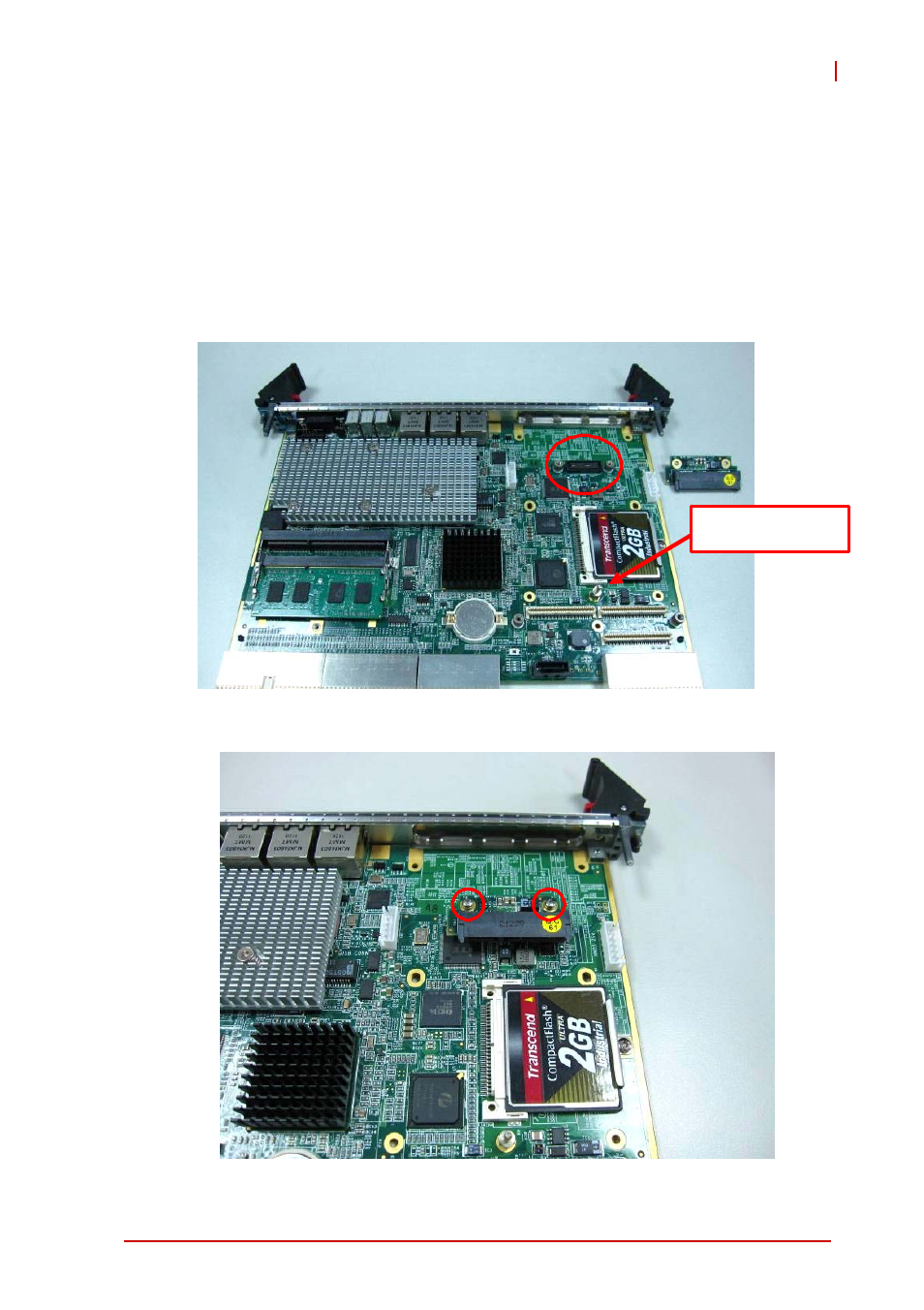 4 2.5" sata drive installation, 5" sata drive installation | ADLINK cPCI-6615 User Manual | Page 55 / 100