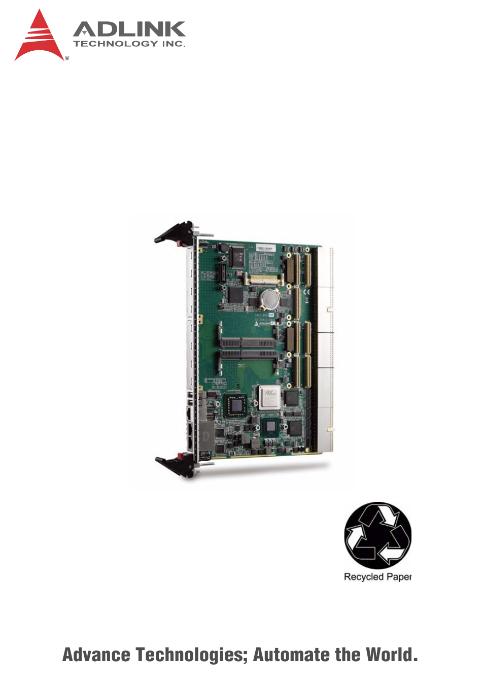 ADLINK cPCI-6870 User Manual | 118 pages
