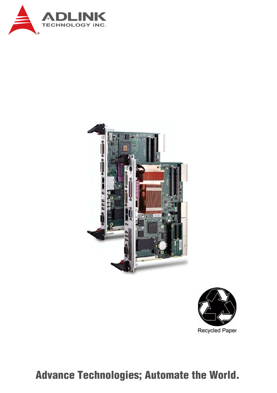 ADLINK cPCI-6965 User Manual | 116 pages