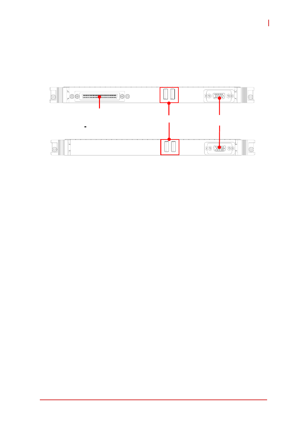 6 cpci-r6000-965/r6000-l rtm front panel, Cpci-r6000-965/r6000-l rtm front panel | ADLINK cPCI-6965 User Manual | Page 43 / 116