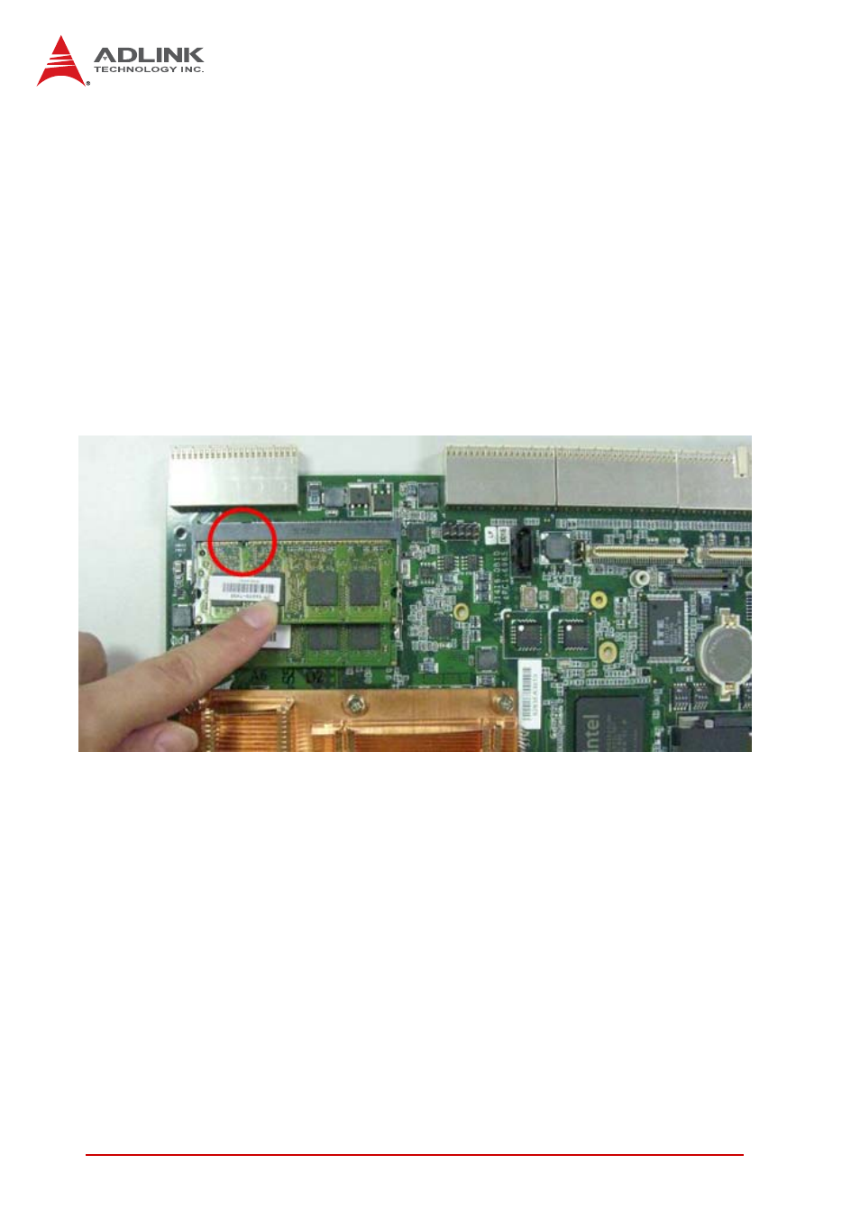 2 memory module installation, Installing the memory modules, Memory module installation | ADLINK cPCI-6965 User Manual | Page 64 / 116