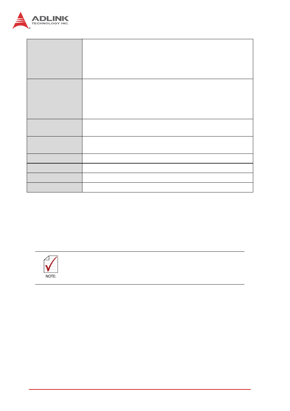 Table 2-1, Ct-61 specifications | ADLINK CT-61 User Manual | Page 16 / 88