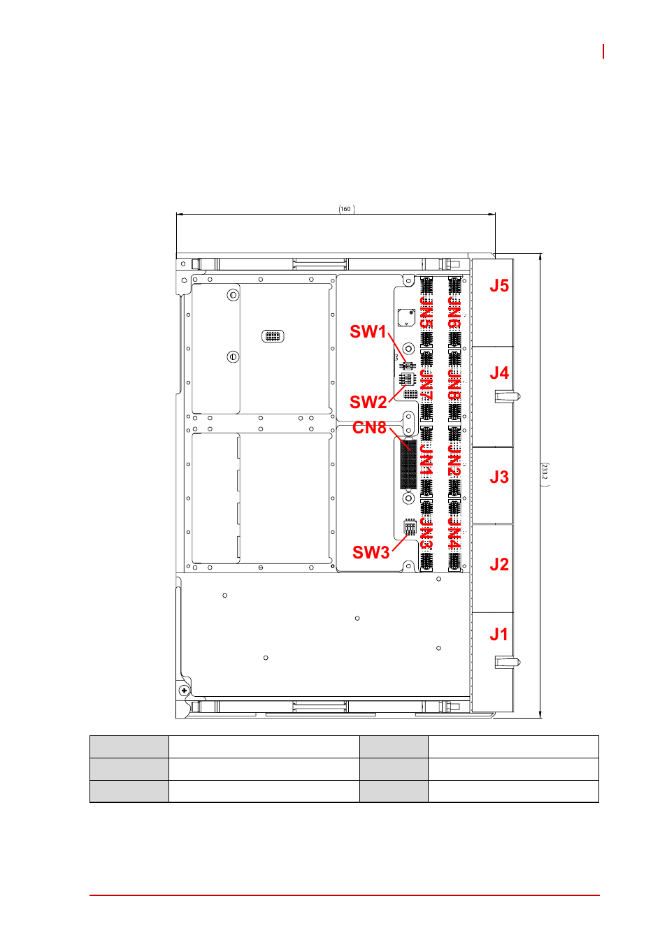 4 board interfaces, 1 ct-61 board layout - top side, Ct-61 board layout - top side | 4board interfaces | ADLINK CT-61 User Manual | Page 25 / 88