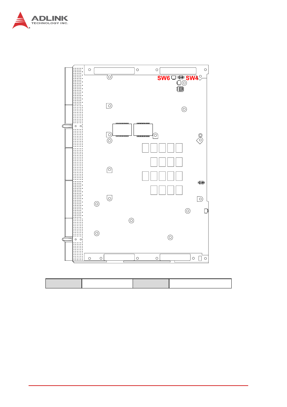 2 ct-61 board layout - bottom side, Ct-61 board layout - bottom side | ADLINK CT-61 User Manual | Page 26 / 88