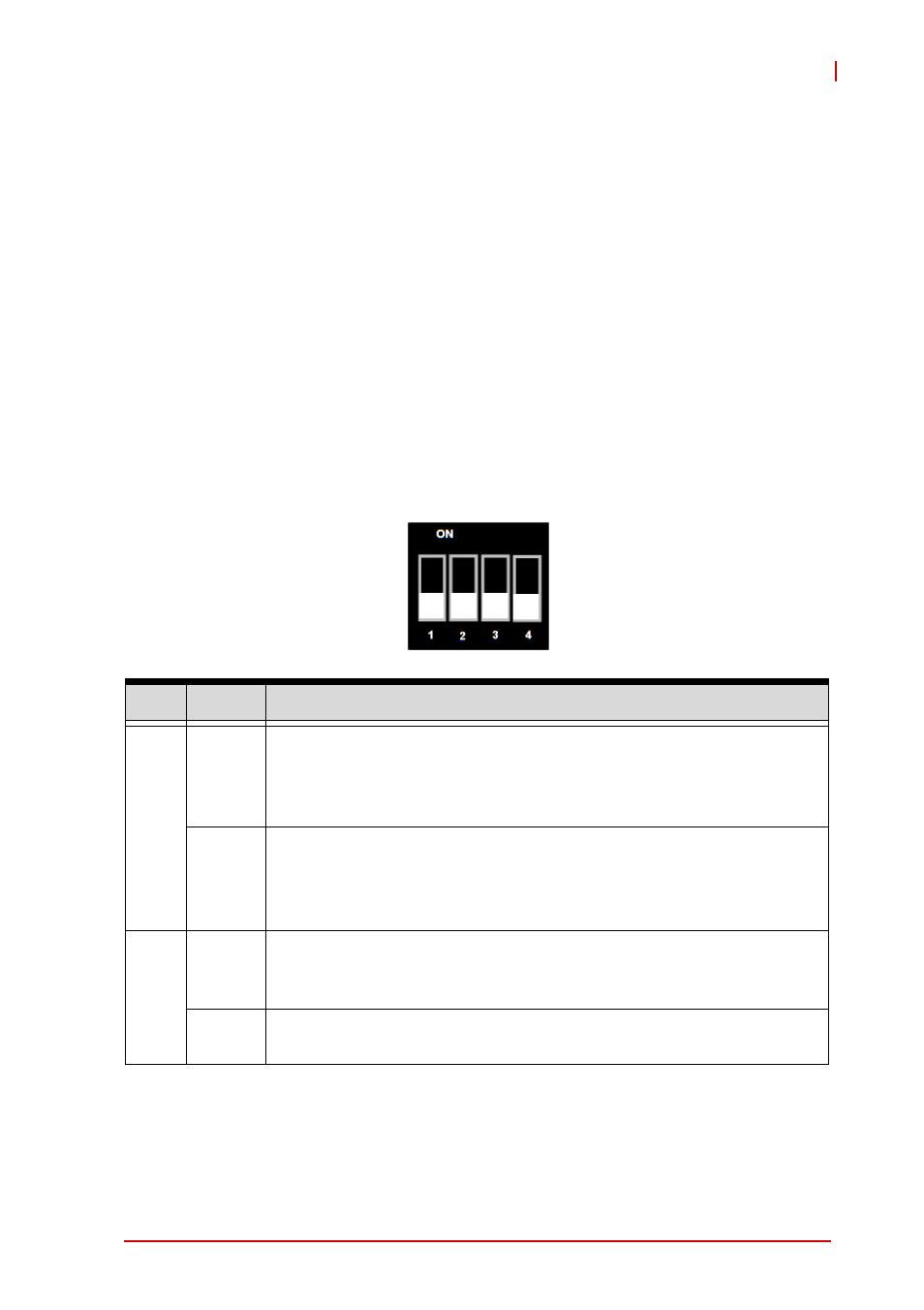 4 switch and jumper settings, Sw1 & sw4 (debug use only), Mode switch (sw2) | Switch and jumper settings | ADLINK CT-61 User Manual | Page 35 / 88