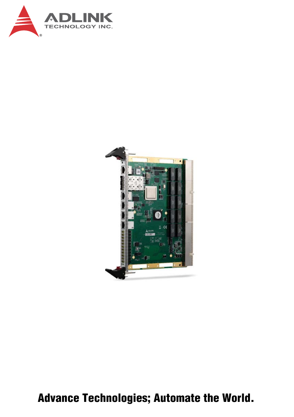 ADLINK cPCI-6S10 User Manual | 92 pages