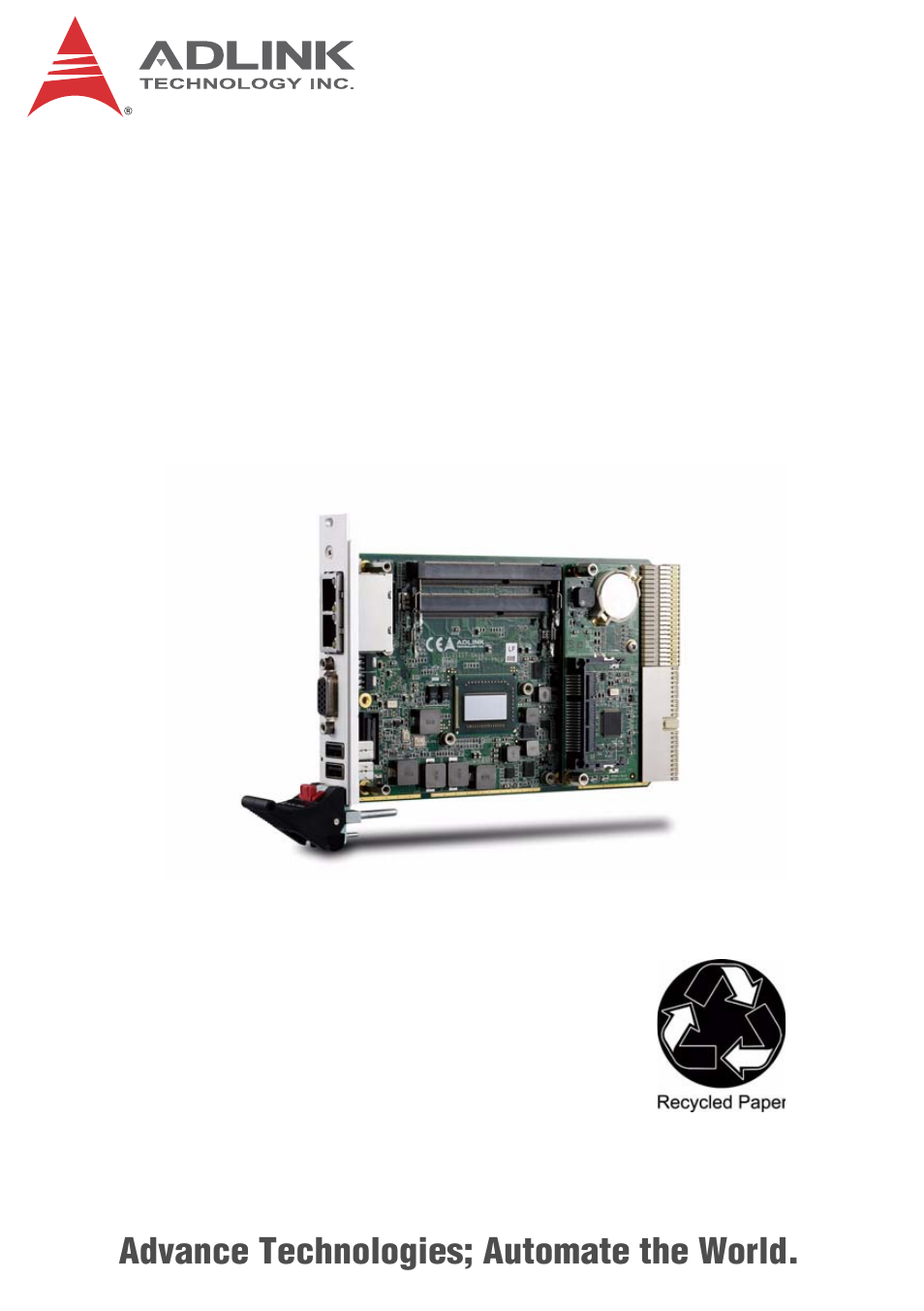 ADLINK cPCI-3971 User Manual | 158 pages