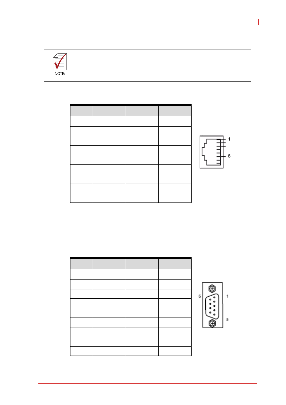 Cpci-3970g/u serial ports, Com1 connector (rj-45), Com1 connector with db-9 adapter | Table 4-9, Cpci-3970g/u com1 (rj-45) pin definition | ADLINK cPCI-3971 User Manual | Page 57 / 158