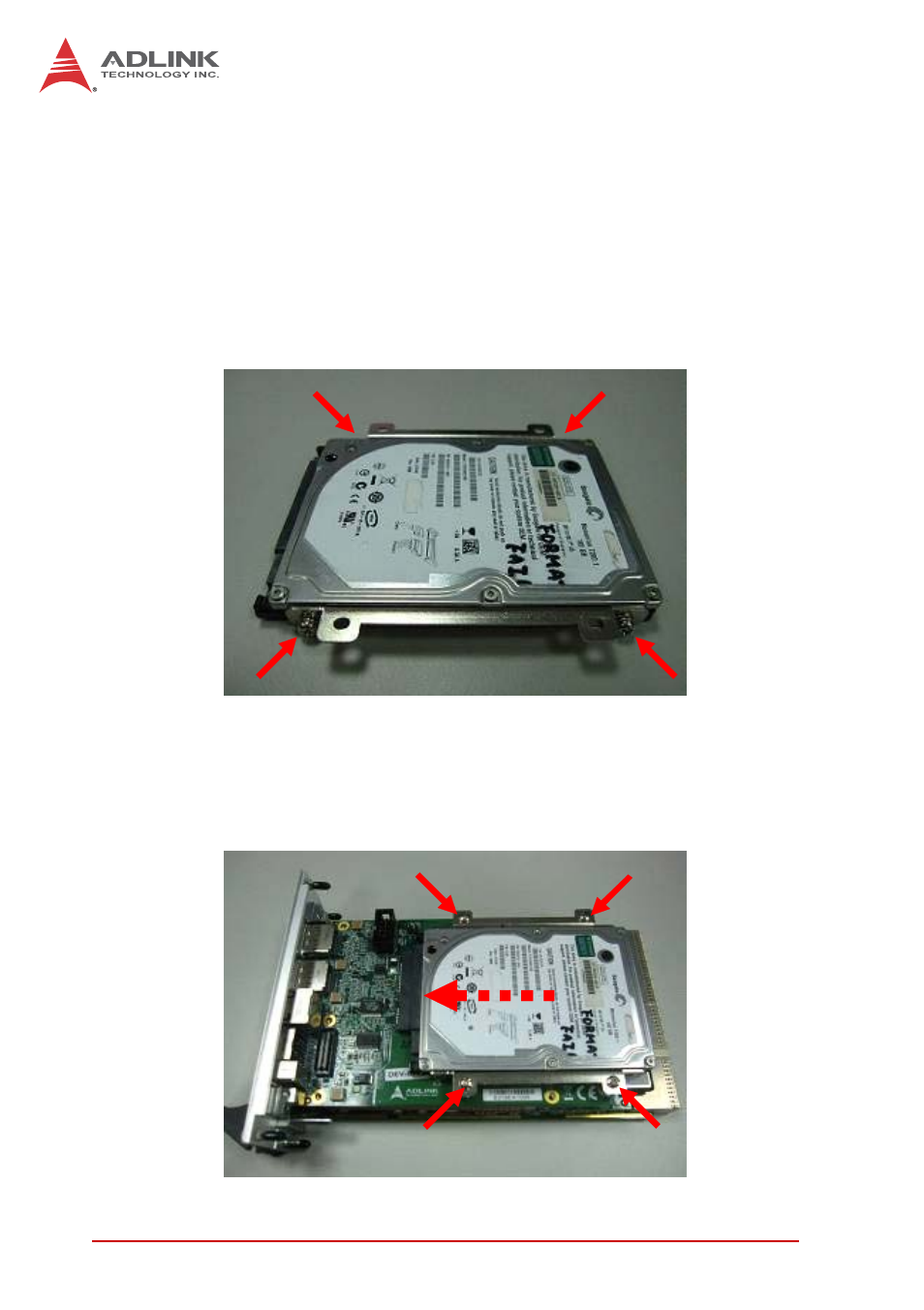 3 sata drive installation, Installing a sata drive - cpci-3970d/g(p/u), Sata drive installation | Sata drive | ADLINK cPCI-3971 User Manual | Page 84 / 158