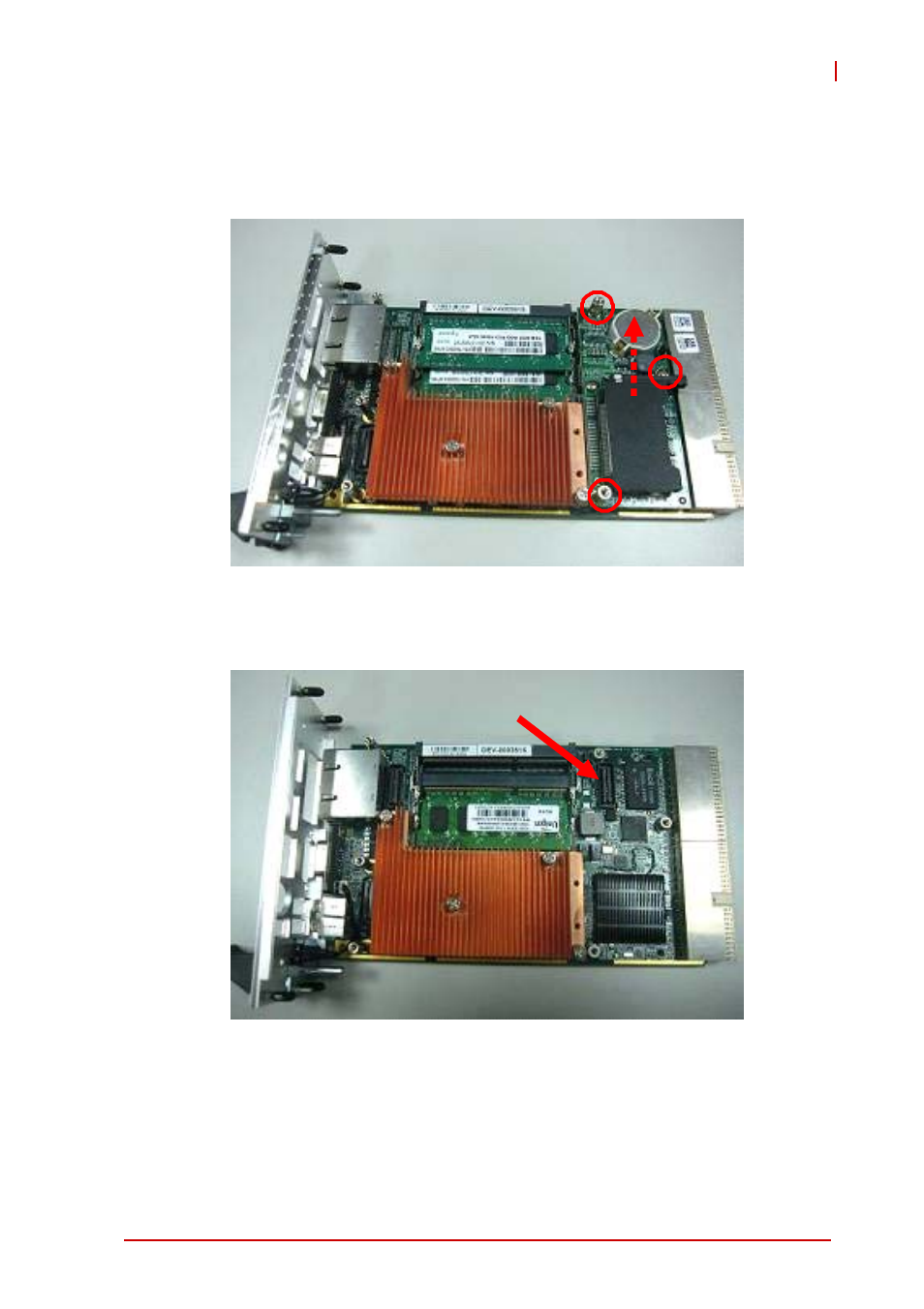 Installing the db-3cfast daughter board | ADLINK cPCI-3971 User Manual | Page 89 / 158