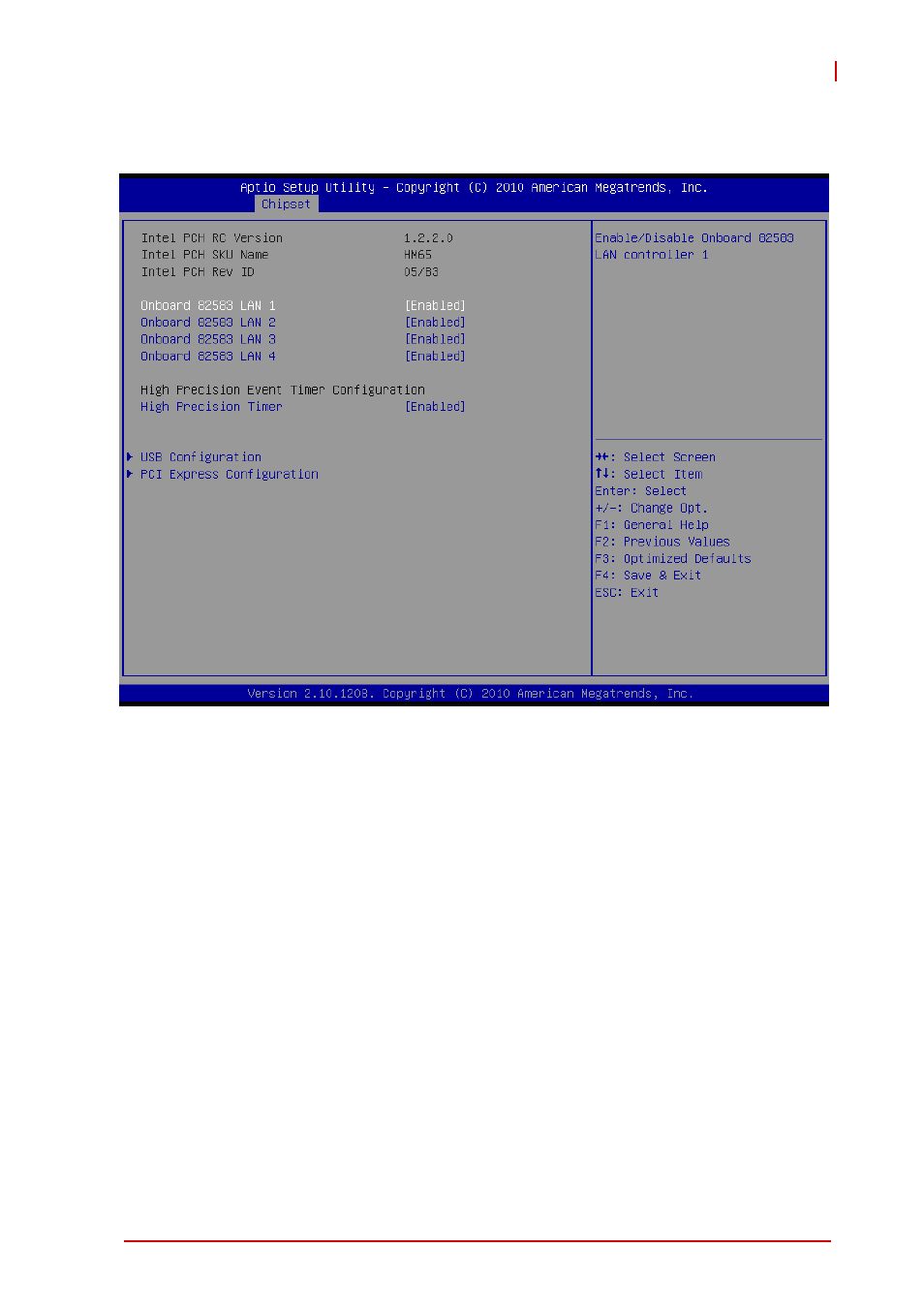 2 pch-io configuration, Onboard 82583 lan controller, High precision timer | ADLINK cPCI-6625 User Manual | Page 77 / 88