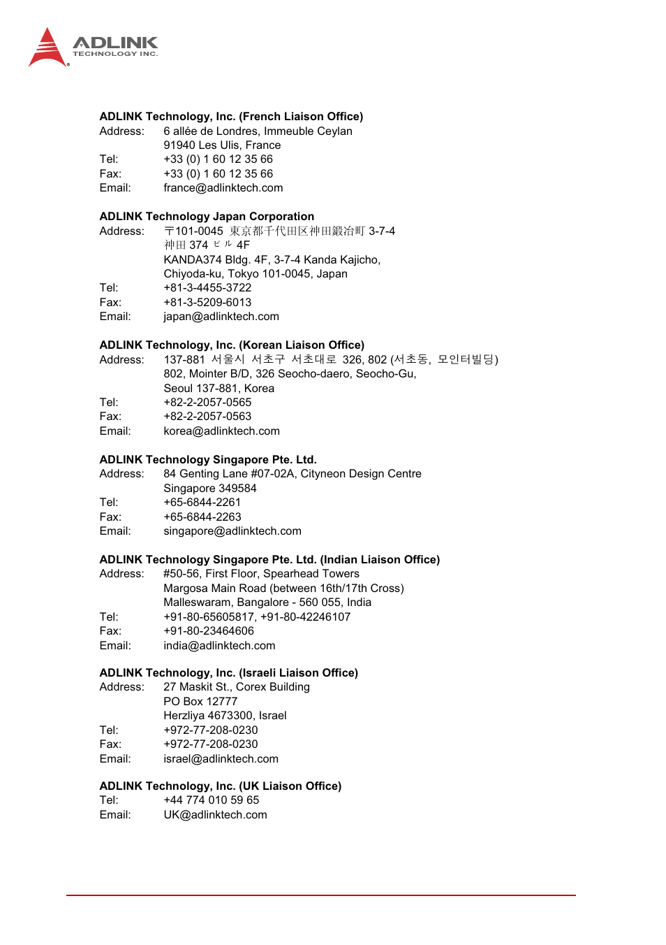 76 getting service | ADLINK cPCI-6625 User Manual | Page 88 / 88