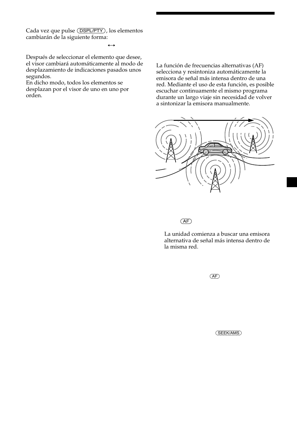 13 resintonización automática del mismo programa | Sony CDX-L450 User Manual | Page 37 / 146