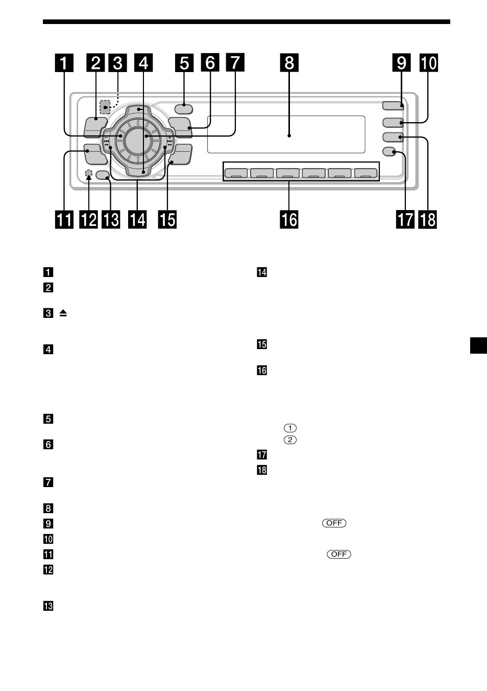 5localização das teclas | Sony CDX-L450 User Manual | Page 77 / 146