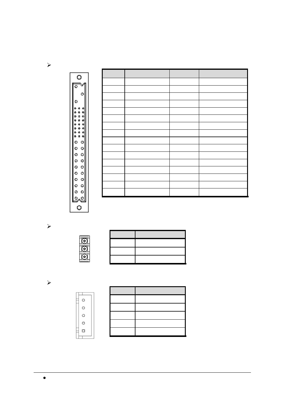 Pin assignment | ADLINK cPCIS-ET2600 Series User Manual | Page 34 / 52