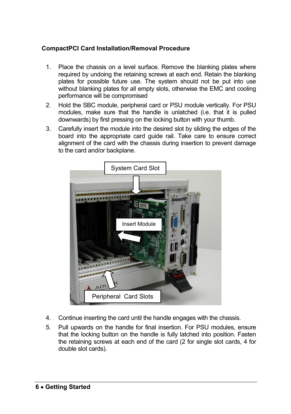 ADLINK cPCIS-2500 Series User Manual | Page 12 / 36