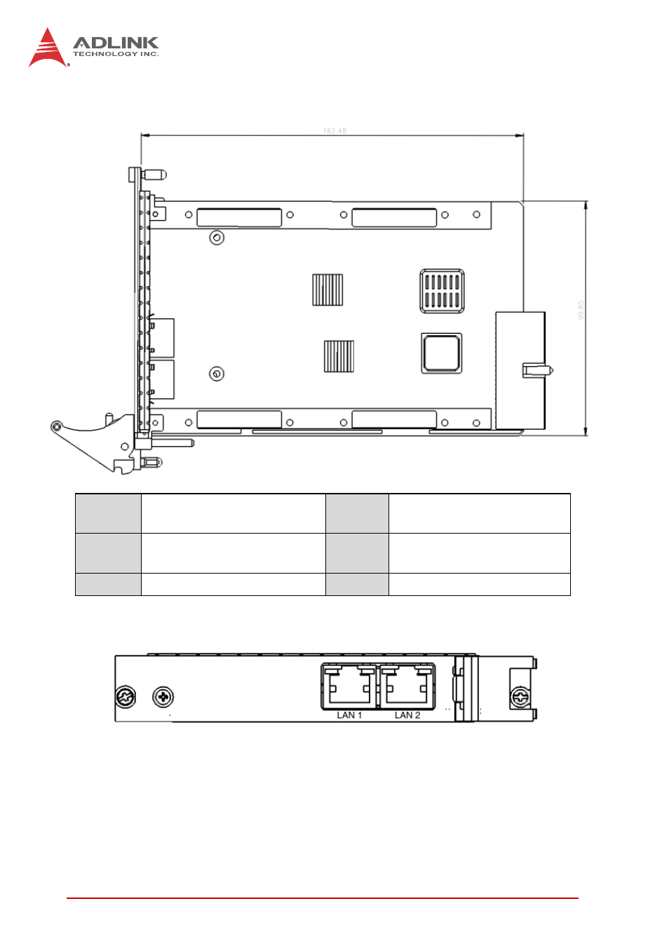 Cpci-3e12 board layout | ADLINK cPCI-3E12 User Manual | Page 18 / 30