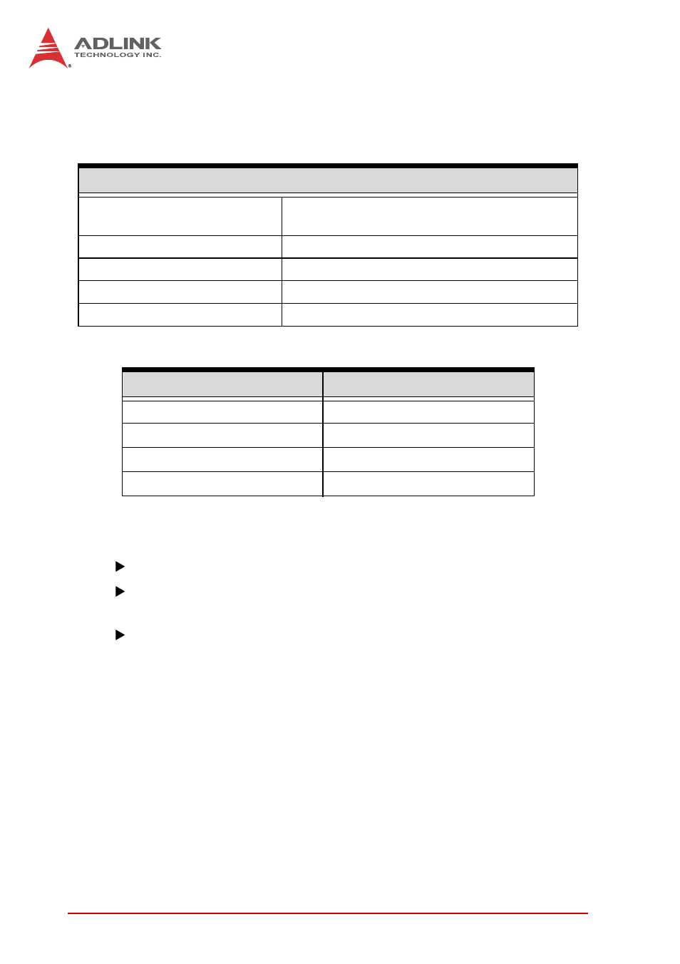3 power consumption, Power consumption, Table 2-3 | Vpx6000 power consumption, 3 power | ADLINK VPX6000 User Manual | Page 24 / 62