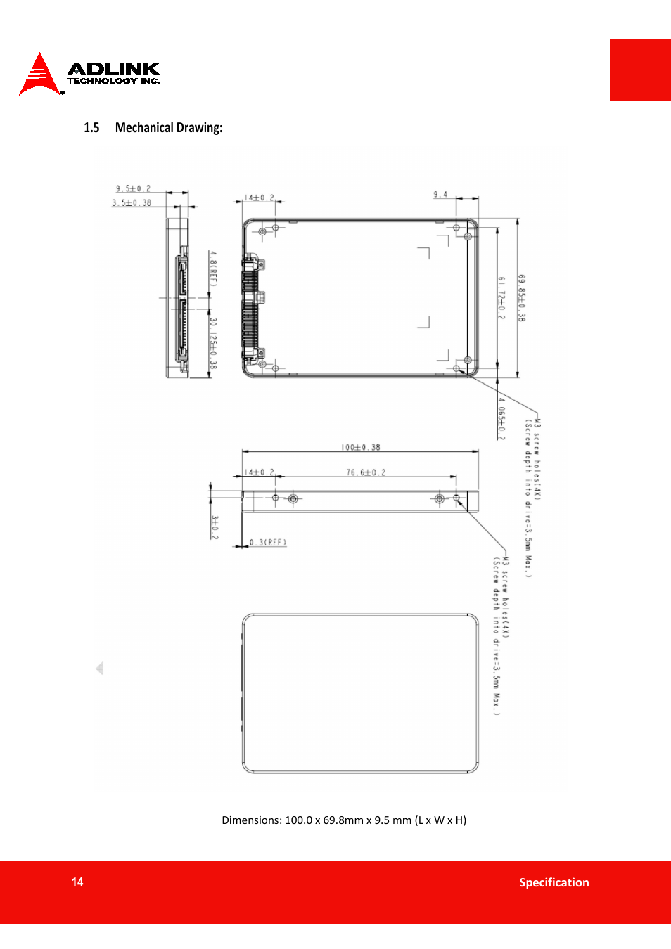 ADLINK ASD26-MT1 ET Series User Manual | Page 14 / 29