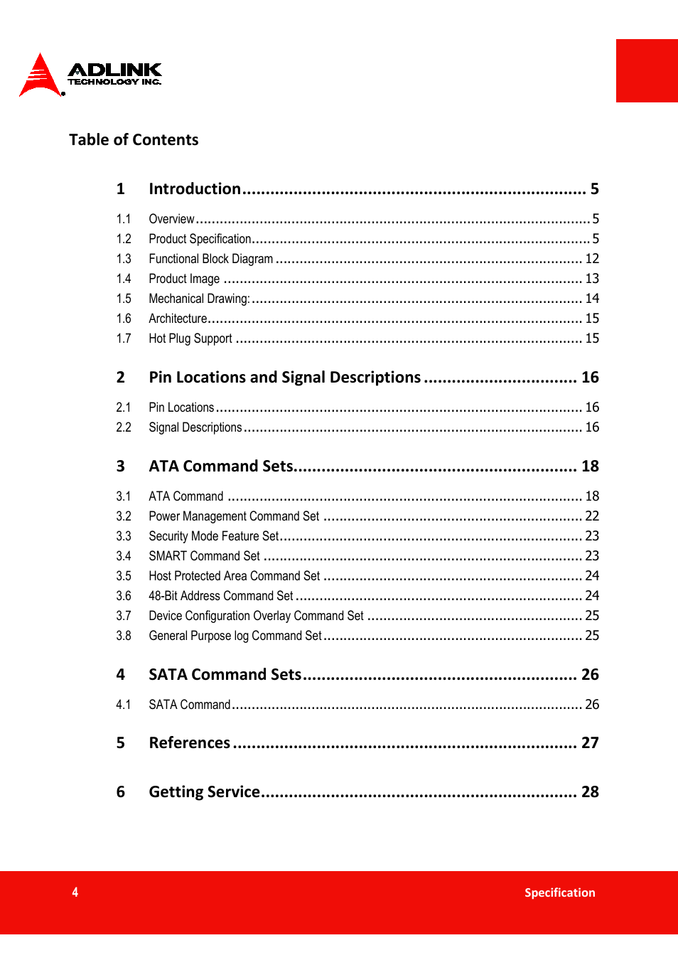 ADLINK ASD26-MT1 ET Series User Manual | Page 4 / 29