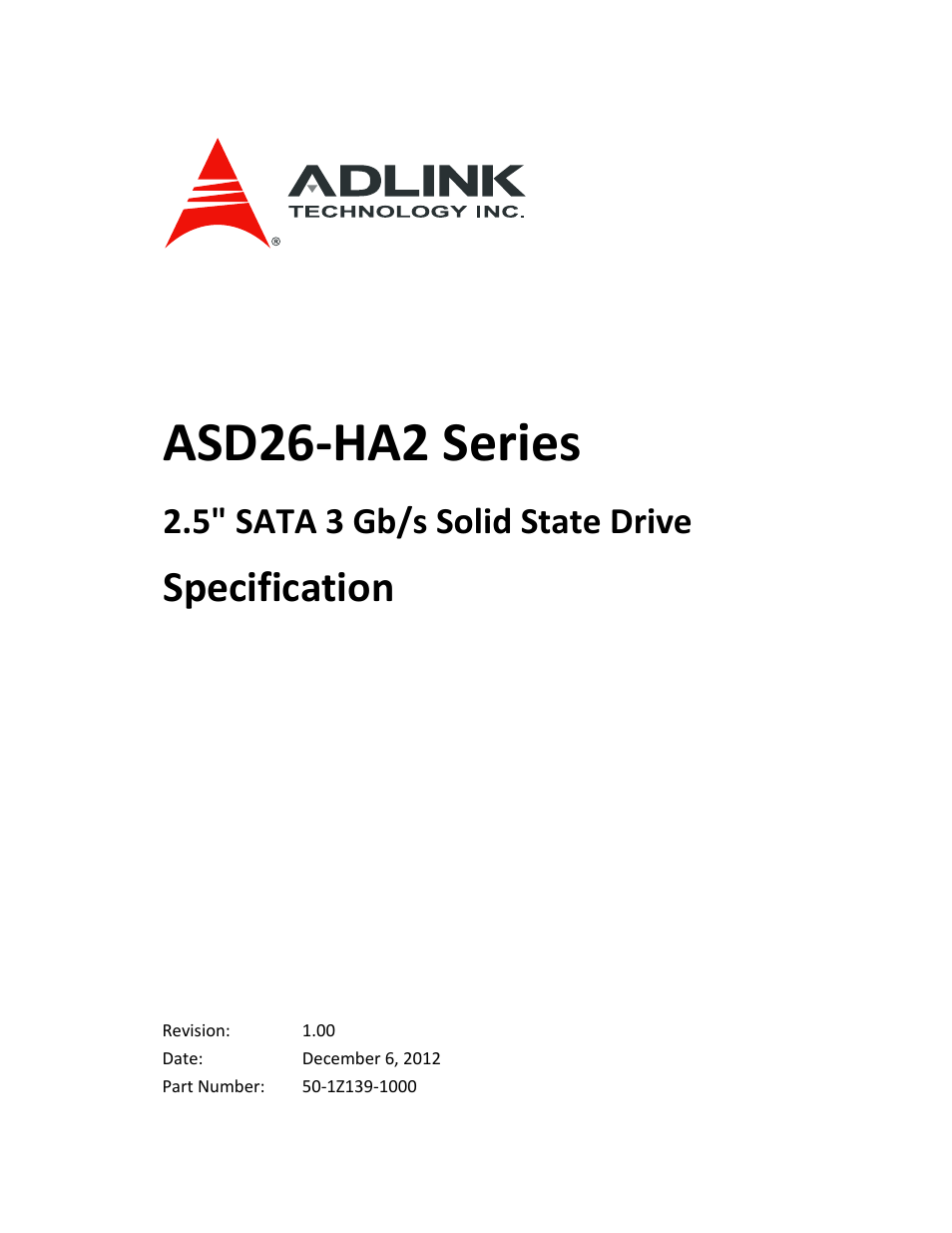 ADLINK ASD26-MA2 Series User Manual | 27 pages