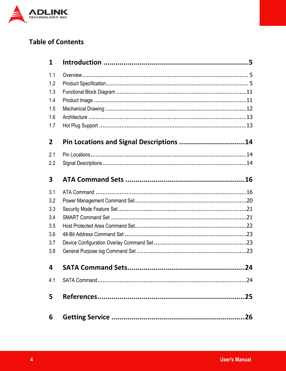 ADLINK ASD25-SLC Series User Manual | Page 4 / 27