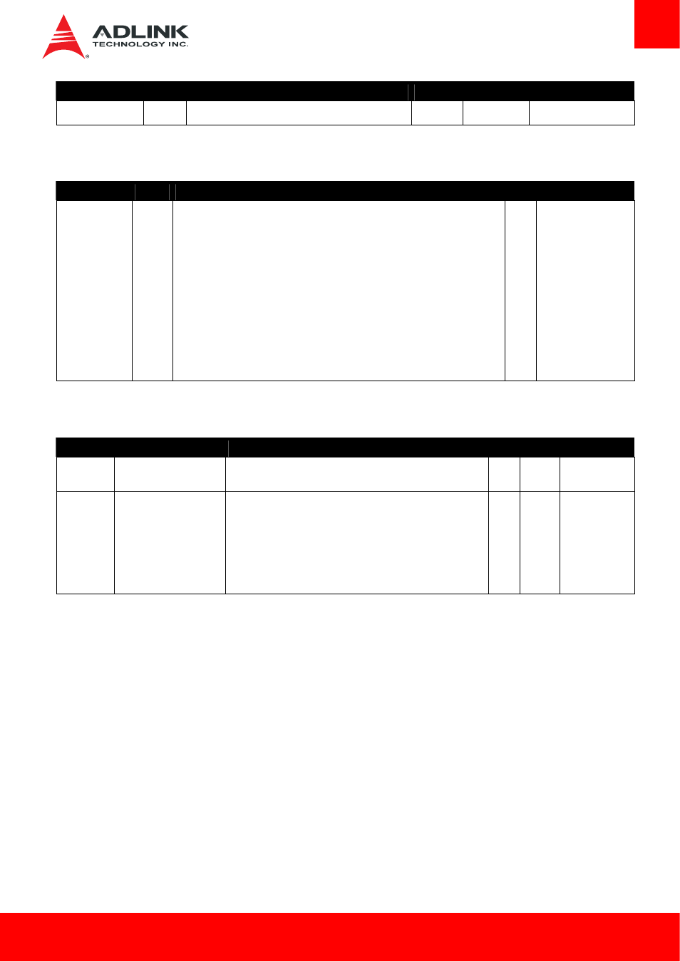 Module type definition, Power and ground | ADLINK Express-BE User Manual | Page 31 / 84