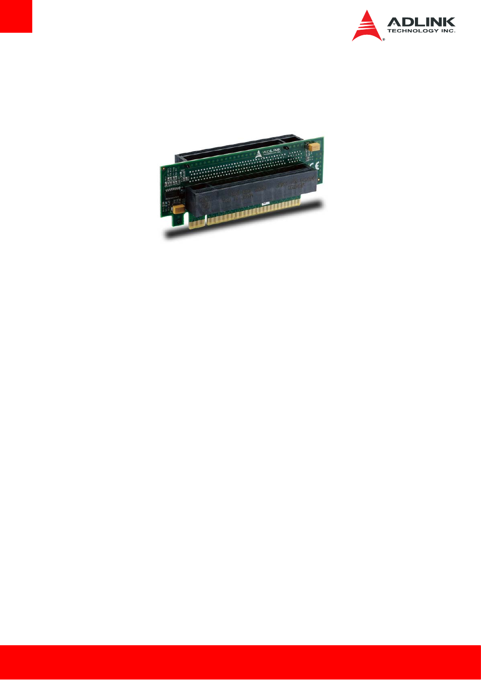 Pcie x16-to-two-x8 adapter card | ADLINK Express-BE User Manual | Page 38 / 84