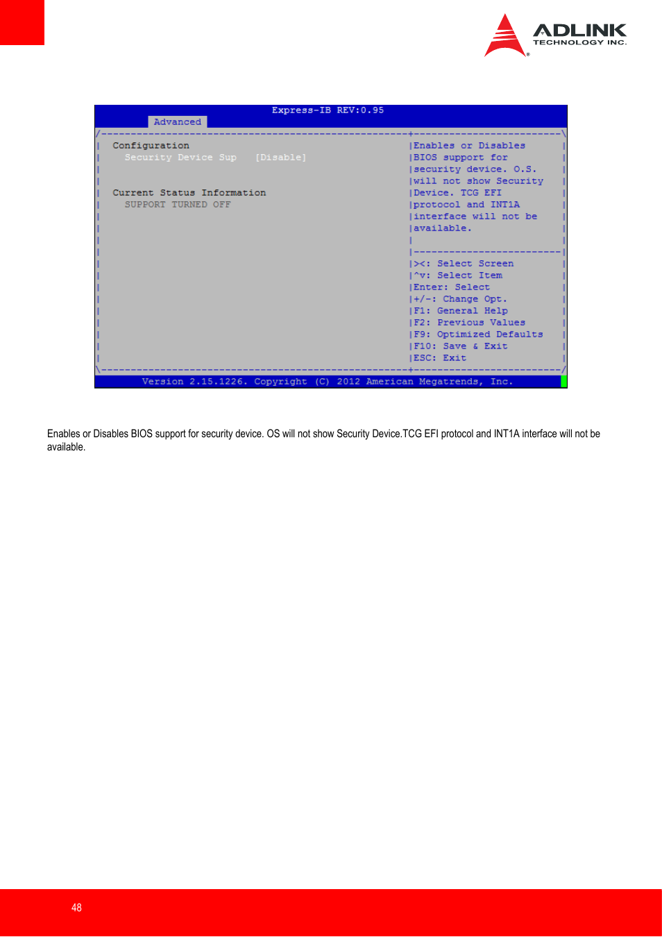 Trusted computing | ADLINK Express-IB User Manual | Page 48 / 80