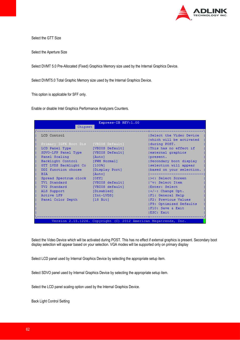 ADLINK Express-IB User Manual | Page 62 / 80