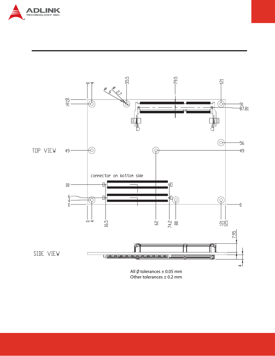 4 mechanical dimensions | ADLINK Express-HR User Manual | Page 14 / 76
