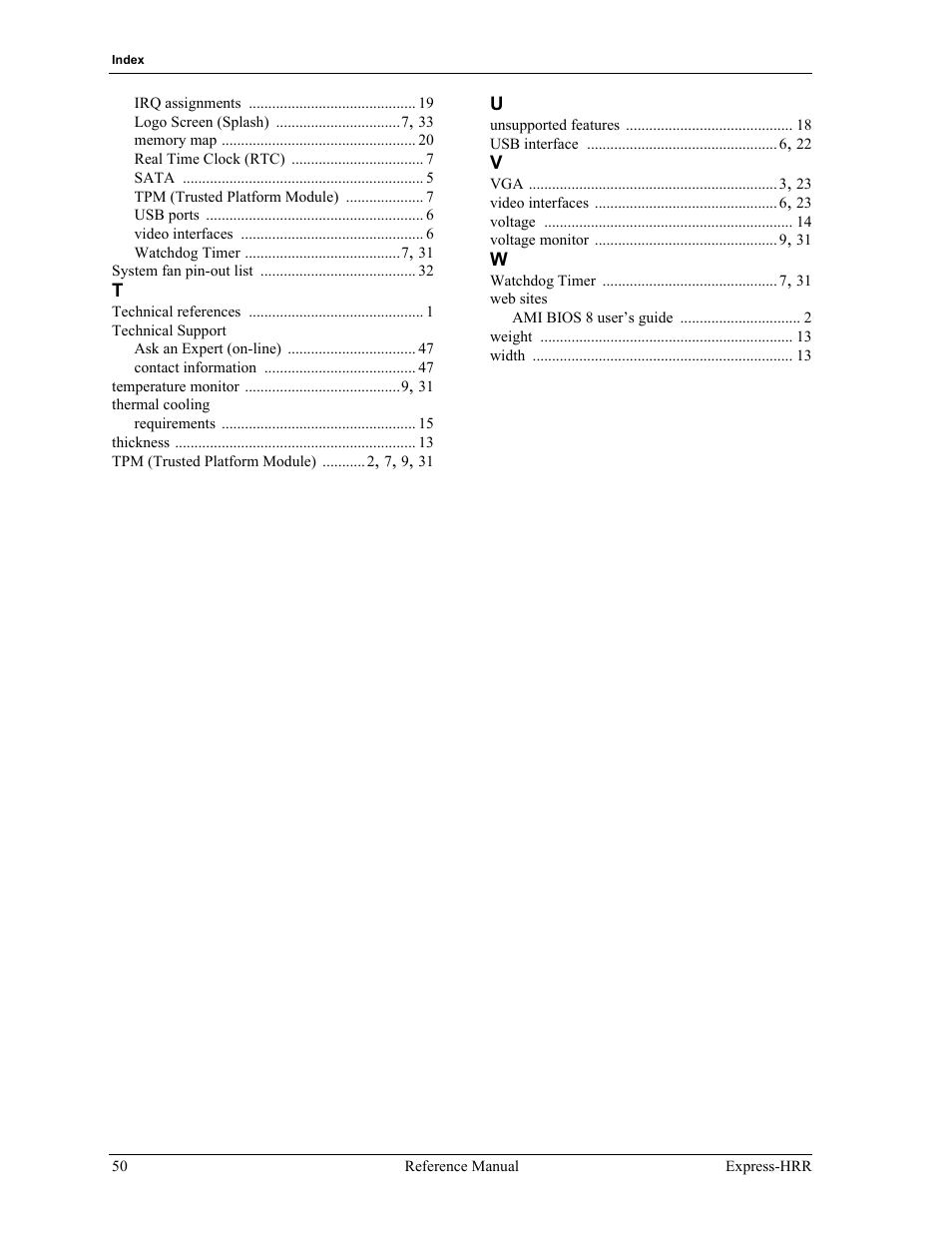 ADLINK Express-HRR User Manual | Page 54 / 54