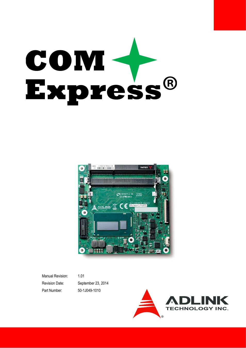 ADLINK cExpress-HL User Manual | 83 pages