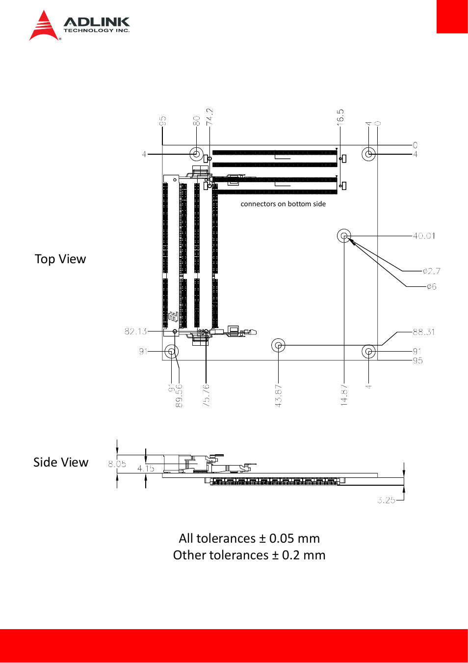 17 mechanical drawing, Mechanical drawing | ADLINK cExpress-HL User Manual | Page 11 / 83