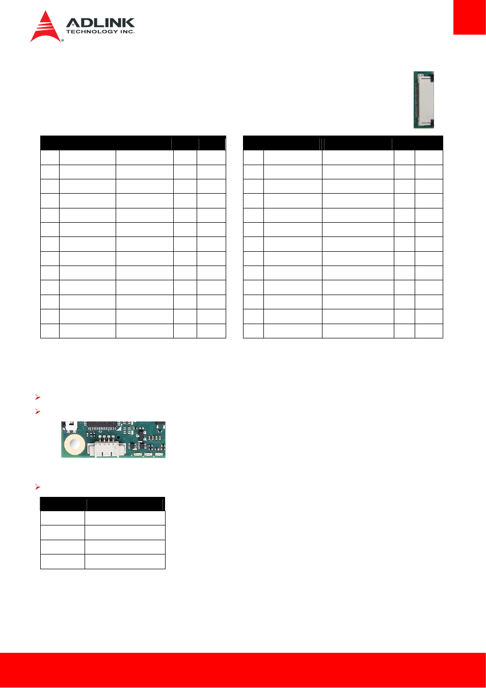 Xdp debug header, Fan connector | ADLINK cExpress-BT User Manual | Page 35 / 81