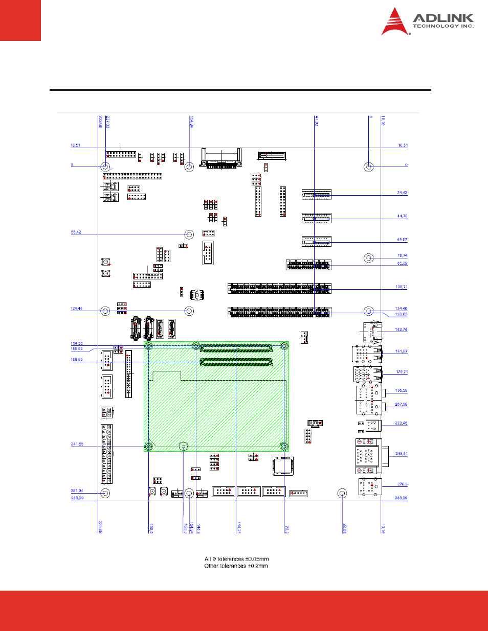 5 mechanical dimensions | ADLINK Express-BASE6 User Manual | Page 11 / 43