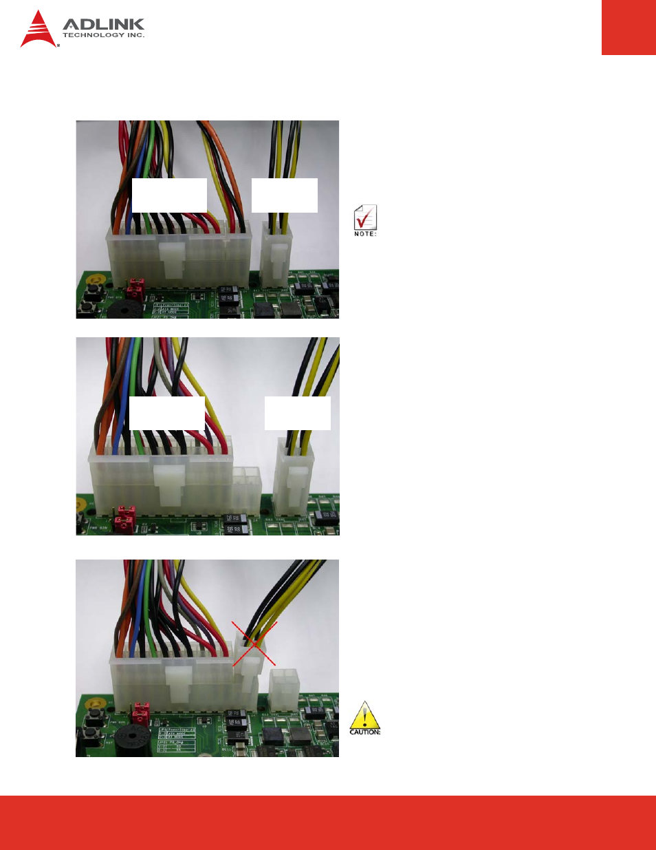 5 atx power connectors, Atx power connectors | ADLINK Express-BASE6 User Manual | Page 38 / 43