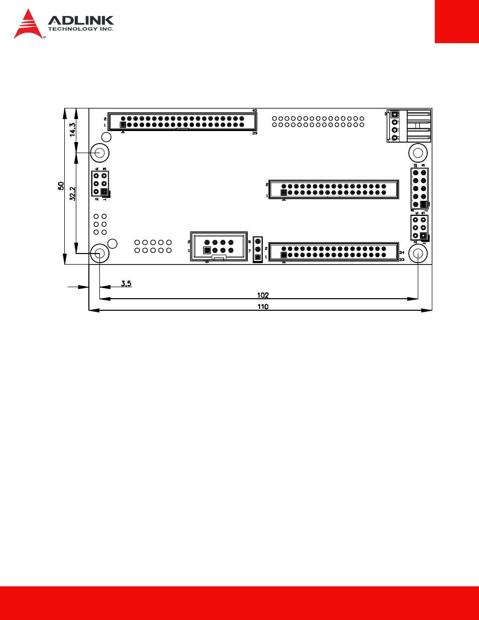 3 mechanical drawing, 3 mechanical, Drawing | ADLINK nanoX-BASE User Manual | Page 6 / 18