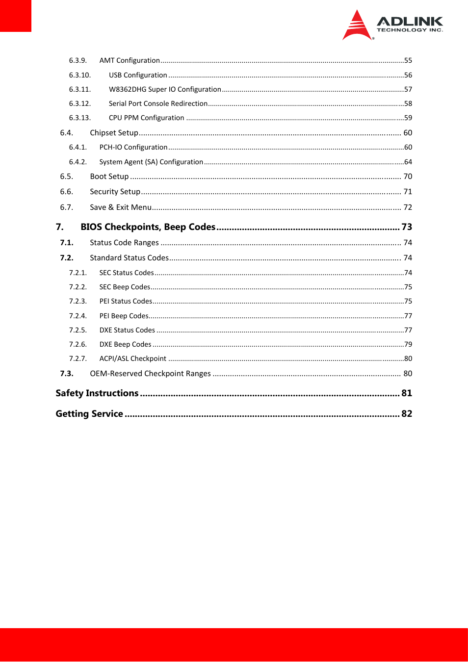 ADLINK Express-IBE2 User Manual | Page 6 / 83
